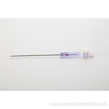 Purpose of the single-use blow needle